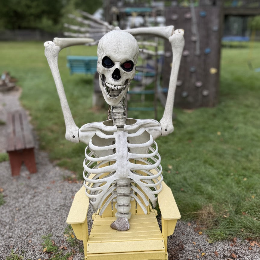 PRE ORDER!!! 12 foot Home Depot Skeleton (Skelly) Poselbows, Posable Elbows with Stainless hardware.