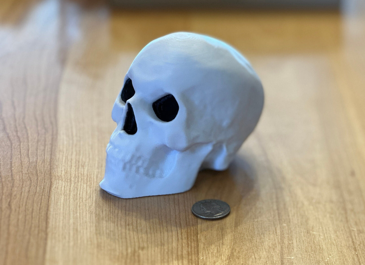 Skelly Multicolor Head Desk Collectable