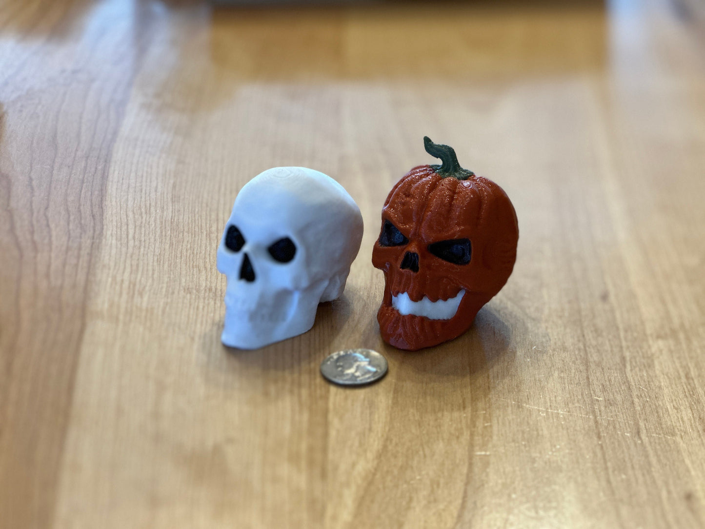Skelly & Inferno Multicolor Head Desk Collectables (SET)