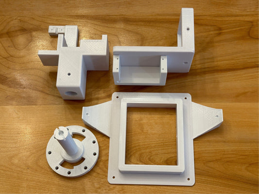 3D Printed Parts for my Hackaday.IO 3-Axis Talking Skull Mod for 12ft Skeleton Project