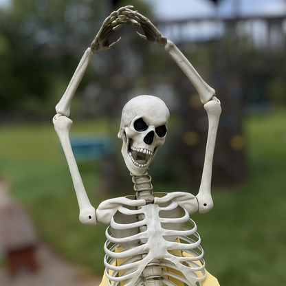 PRE ORDER!!! 12 foot Home Depot Skeleton (Skelly) Poselbows, Posable Elbows with Stainless hardware.