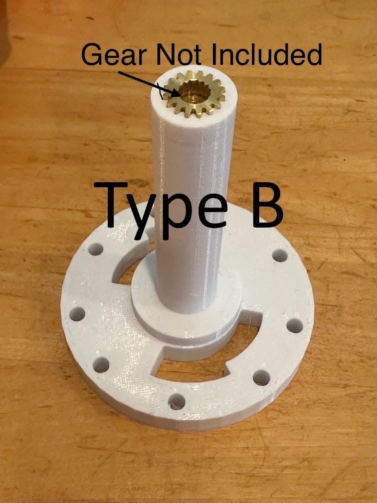 3D Printed Parts for my Hackaday.IO 3-Axis Talking Skull Mod for 12ft Skeleton Project